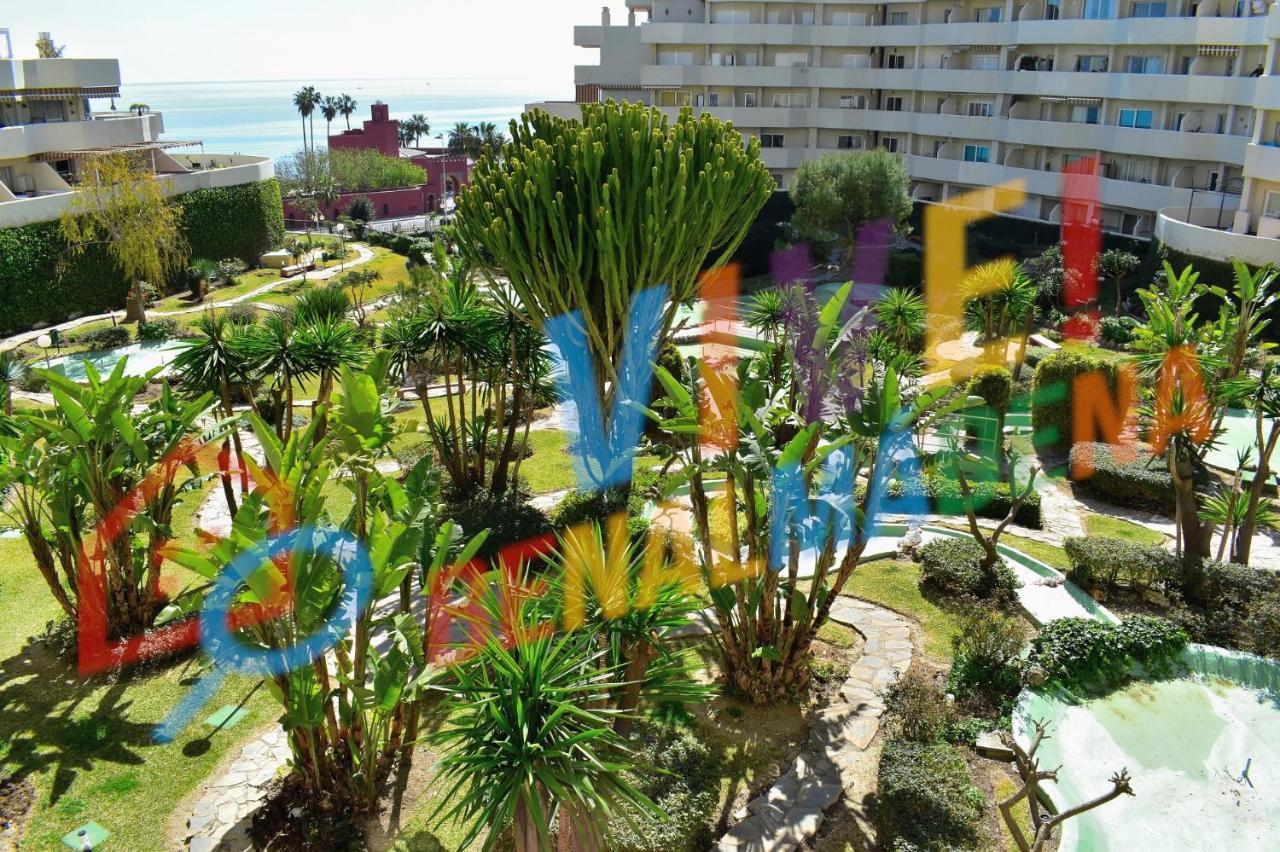 "Vive Benal Beach" Con Parque Acuatico Y 50M A La Playa 3918 ベナルマデナ エクステリア 写真